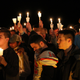 A vigil for the victims two days after the Marshall County High School shooting.
